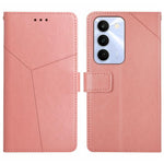 HT01 Cassa del telefono di cuoio di vibrazione del modello a forma di Y, For Realme C100 4G, For Realme C83 5G, For Realme 16 Pro+ 5G, For Realme C85 5G