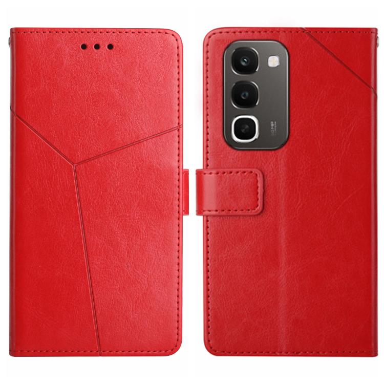 HT01 Cassa del telefono di cuoio di vibrazione del modello a forma di Y, For Realme C100 4G, For Realme C83 5G, For Realme 16 Pro+ 5G, For Realme C85 5G