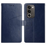 HT01 Cassa del telefono di cuoio di vibrazione del modello a forma di Y, For Realme C100 4G, For Realme C83 5G, For Realme 16 Pro+ 5G, For Realme C85 5G