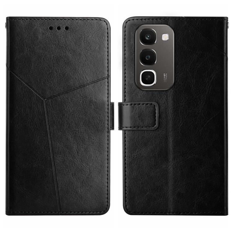 HT01 Cassa del telefono di cuoio di vibrazione del modello a forma di Y, For Realme C100 4G, For Realme C83 5G, For Realme 16 Pro+ 5G, For Realme C85 5G