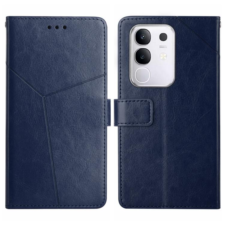 HT01 Cassa del telefono di cuoio di vibrazione del modello a forma di Y, For vivo Y39 5G Global, For vivo V50 Lite 5G, For vivo Y04 4G / Y29s 5G, For vivo Y29 4G Global