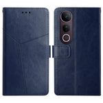 HT01 Cassa del telefono di cuoio di vibrazione del modello a forma di Y, For vivo Y39 5G Global, For vivo V50 Lite 5G, For vivo Y04 4G / Y29s 5G, For vivo Y29 4G Global
