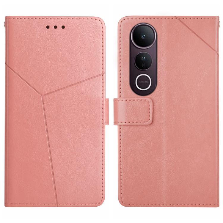 HT01 Cassa del telefono di cuoio di vibrazione del modello a forma di Y, For vivo Y39 5G Global, For vivo V50 Lite 5G, For vivo Y04 4G / Y29s 5G, For vivo Y29 4G Global