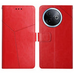 HT01 Cassa del telefono di cuoio di vibrazione del modello a forma di Y, For vivo Y39 5G Global, For vivo V50 Lite 5G, For vivo Y04 4G / Y29s 5G, For vivo Y29 4G Global