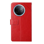 HT01 Cassa del telefono di cuoio di vibrazione del modello a forma di Y, For vivo Y39 5G Global, For vivo V50 Lite 5G, For vivo Y04 4G / Y29s 5G, For vivo Y29 4G Global