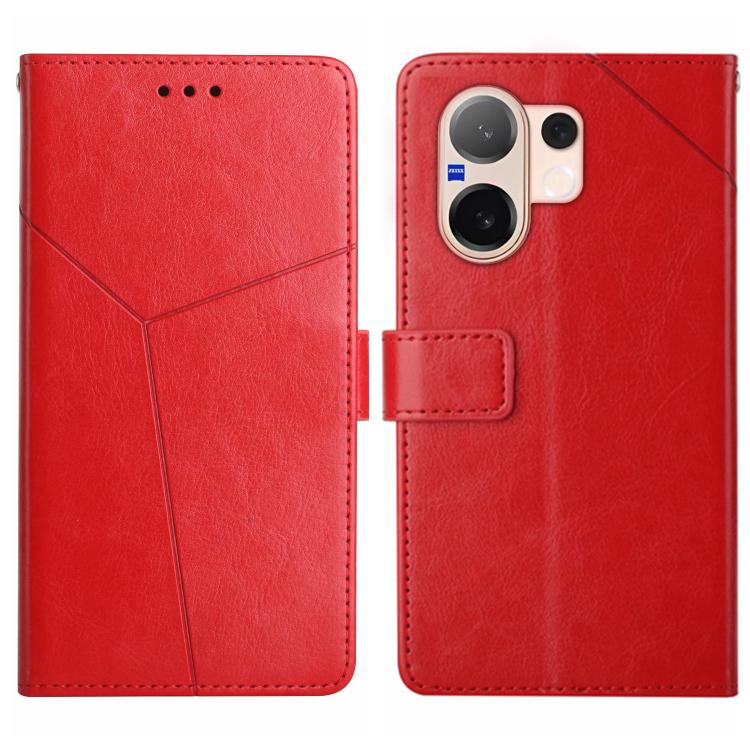 HT01 Cassa del telefono di cuoio di vibrazione del modello a forma di Y, For vivo V70 FE 5G, For vivo V70 5G Global / V70 Elite 5G, For vivo V60 Lite 5G, For vivo V60 5G