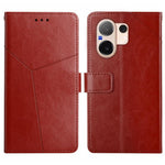 HT01 Cassa del telefono di cuoio di vibrazione del modello a forma di Y, For vivo V70 FE 5G, For vivo V70 5G Global / V70 Elite 5G, For vivo V60 Lite 5G, For vivo V60 5G