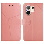 HT01 Cassa del telefono di cuoio di vibrazione del modello a forma di Y, For vivo V70 FE 5G, For vivo V70 5G Global / V70 Elite 5G, For vivo V60 Lite 5G, For vivo V60 5G