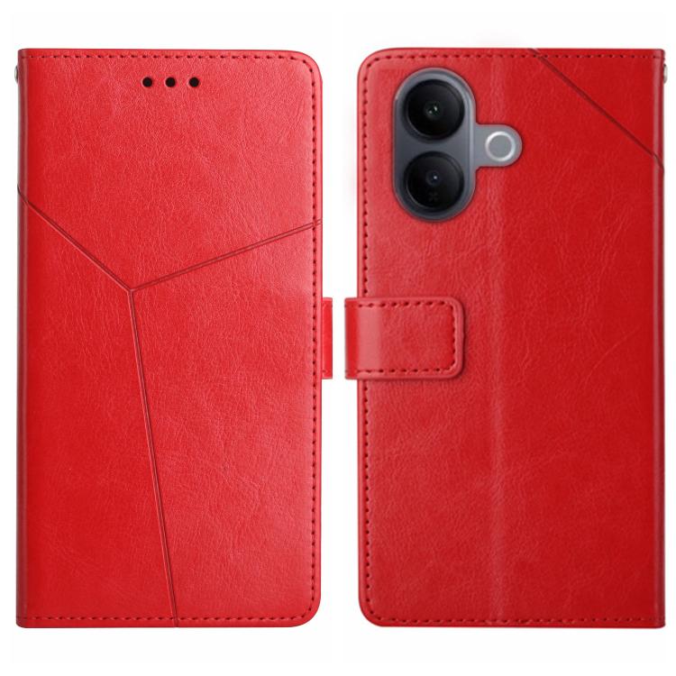 HT01 Cassa del telefono di cuoio di vibrazione del modello a forma di Y, For vivo V70 FE 5G, For vivo V70 5G Global / V70 Elite 5G, For vivo V60 Lite 5G, For vivo V60 5G
