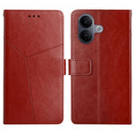 HT01 Cassa del telefono di cuoio di vibrazione del modello a forma di Y, For vivo V70 FE 5G, For vivo V70 5G Global / V70 Elite 5G, For vivo V60 Lite 5G, For vivo V60 5G