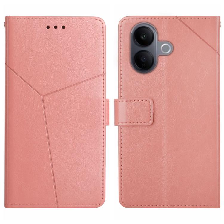 HT01 Cassa del telefono di cuoio di vibrazione del modello a forma di Y, For vivo V70 FE 5G, For vivo V70 5G Global / V70 Elite 5G, For vivo V60 Lite 5G, For vivo V60 5G