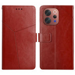 HT01 Cassa del telefono di cuoio di vibrazione del modello a forma di Y, For vivo V70 FE 5G, For vivo V70 5G Global / V70 Elite 5G, For vivo V60 Lite 5G, For vivo V60 5G