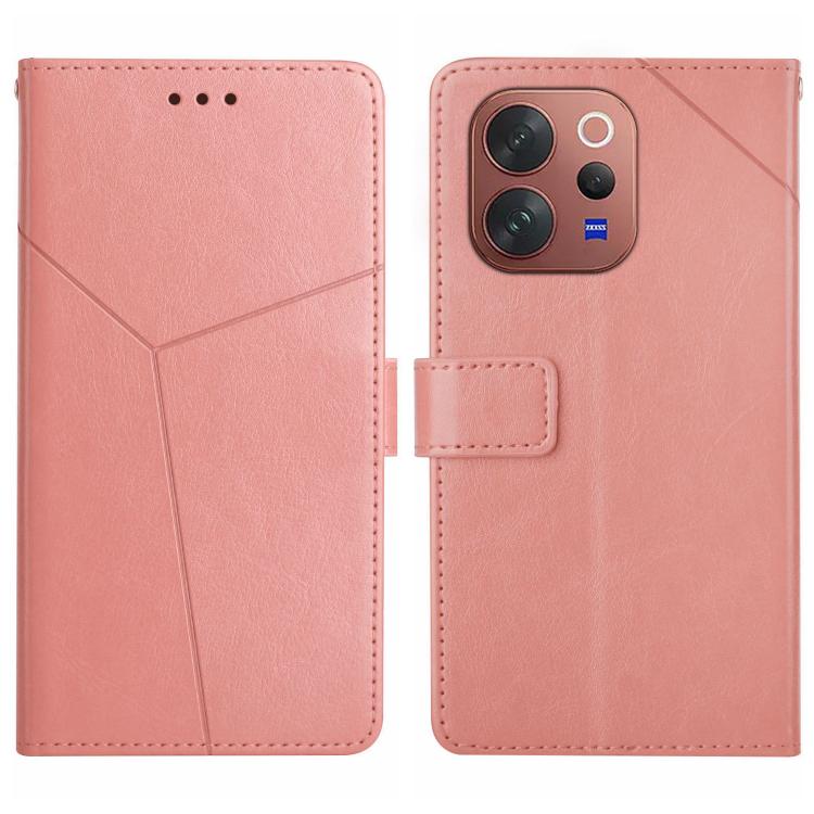 HT01 Cassa del telefono di cuoio di vibrazione del modello a forma di Y, For vivo V70 FE 5G, For vivo V70 5G Global / V70 Elite 5G, For vivo V60 Lite 5G, For vivo V60 5G