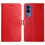HT01 Cassa del telefono di cuoio di vibrazione del modello a forma di Y, For vivo V70 FE 5G, For vivo V70 5G Global / V70 Elite 5G, For vivo V60 Lite 5G, For vivo V60 5G
