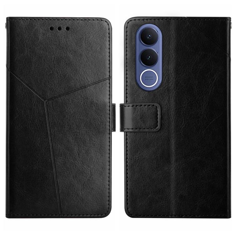 HT01 Cassa del telefono di cuoio di vibrazione del modello a forma di Y, For vivo V70 FE 5G, For vivo V70 5G Global / V70 Elite 5G, For vivo V60 Lite 5G, For vivo V60 5G