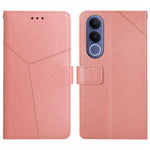 HT01 Cassa del telefono di cuoio di vibrazione del modello a forma di Y, For vivo V70 FE 5G, For vivo V70 5G Global / V70 Elite 5G, For vivo V60 Lite 5G, For vivo V60 5G