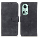 KHAZNEH Custodia per telefono in pelle a conchiglia con texture retrò, For OPPO Reno11 5G Global, For OPPO Find X7 Pro / Find X7 Ultra, For OPPO Reno11 Pro 5G Global, For OPPO A38 4G, For OPPO A1 5G