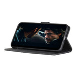 KHAZNEH Custodia per telefono in pelle a conchiglia con texture retrò, For OPPO Reno11 5G Global, For OPPO Find X7 Pro / Find X7 Ultra, For OPPO Reno11 Pro 5G Global, For OPPO A38 4G, For OPPO A1 5G