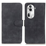 KHAZNEH Custodia per telefono in pelle a conchiglia con texture retrò, For OPPO Reno11 5G Global, For OPPO Find X7 Pro / Find X7 Ultra, For OPPO Reno11 Pro 5G Global, For OPPO A38 4G, For OPPO A1 5G