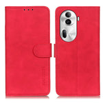 KHAZNEH Custodia per telefono in pelle a conchiglia con texture retrò, For OPPO Reno11 5G Global, For OPPO Find X7 Pro / Find X7 Ultra, For OPPO Reno11 Pro 5G Global, For OPPO A38 4G, For OPPO A1 5G