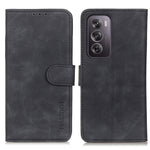 KHAZNEH Custodia per telefono in pelle a conchiglia con texture retrò, For OPPO A7 Pro Max 5G, For OPPO Find X9 Ultra 5G, For OPPO A5 Pro 5G Global, For OPPO Reno12 Pro 5G Global, For OPPO Reno12 5G Global, For OPPO Find X7