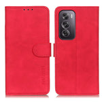 KHAZNEH Custodia per telefono in pelle a conchiglia con texture retrò, For OPPO A7 Pro Max 5G, For OPPO Find X9 Ultra 5G, For OPPO A5 Pro 5G Global, For OPPO Reno12 Pro 5G Global, For OPPO Reno12 5G Global, For OPPO Find X7