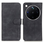 KHAZNEH Custodia per telefono in pelle a conchiglia con texture retrò, For OPPO A7 Pro Max 5G, For OPPO Find X9 Ultra 5G, For OPPO A5 Pro 5G Global, For OPPO Reno12 Pro 5G Global, For OPPO Reno12 5G Global, For OPPO Find X7