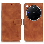 KHAZNEH Custodia per telefono in pelle a conchiglia con texture retrò, For OPPO A7 Pro Max 5G, For OPPO Find X9 Ultra 5G, For OPPO A5 Pro 5G Global, For OPPO Reno12 Pro 5G Global, For OPPO Reno12 5G Global, For OPPO Find X7