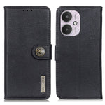 Custodia portafoglio in pelle per Xiaomi Poco F6 e Redmi