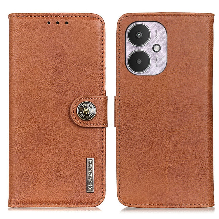 Custodia portafoglio in pelle per Xiaomi Poco F6 e Redmi