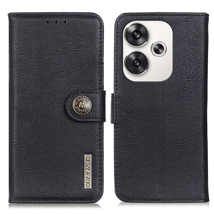 Custodia portafoglio in pelle per Xiaomi Poco F6 e Redmi