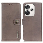 Custodia portafoglio in pelle per Xiaomi Poco F6 e Redmi