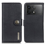 Custodia portafoglio in pelle per Xiaomi Poco F6 e Redmi