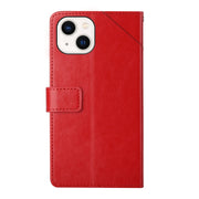 Custodia in cuoio per iPhone 15 con cavalletto