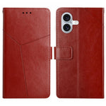 Custodia in cuoio per iPhone 16 Pro Max con cavalletto