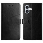 Custodia in cuoio per iPhone 16 Pro Max con cavalletto