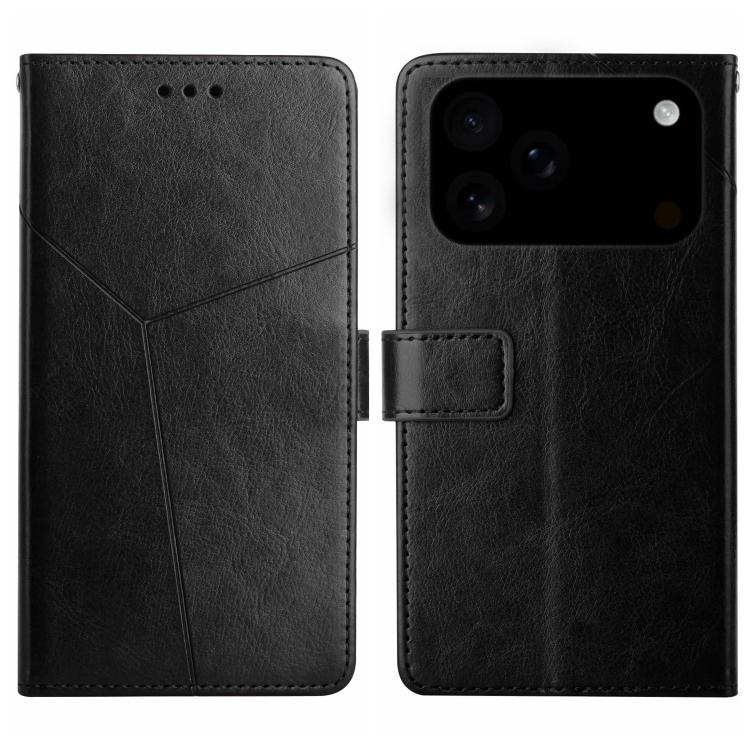 Custodia in cuoio per iPhone 16 Pro Max con cavalletto