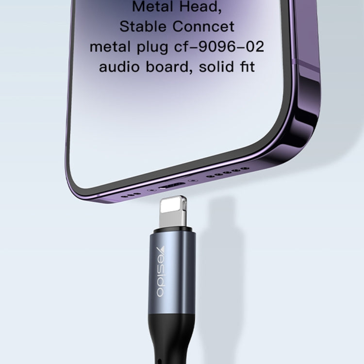 Adattatore audio Yesido 8 pin a 3,5 mm per Apple