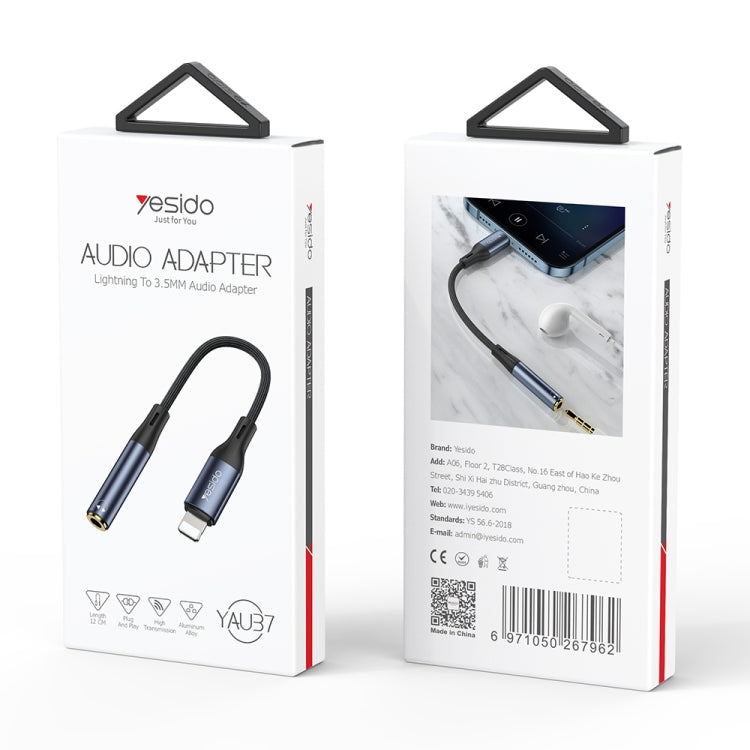 Adattatore audio Yesido 8 pin a 3,5 mm per Apple
