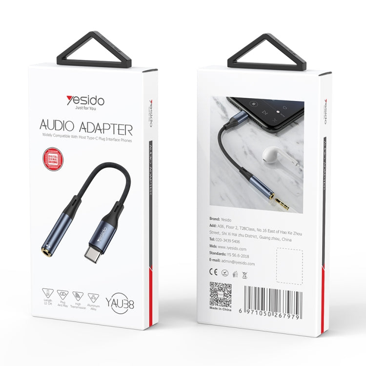 Adattatore audio Yesido tipo C a 3,5 mm