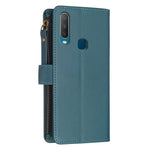 Custodia per telefono a conchiglia in pelle con portafoglio con cerniera a 9 slot per schede, For vivo Y11 / Y15 / Y12 / Y17, For vivo Y78 5G, For vivo Y35 4G / Y22s, For vivo Y21 / Y21s / Y33s