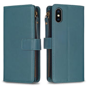 Custodia in pelle per iPhone con portafoglio