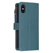 Custodia in pelle per iPhone con portafoglio