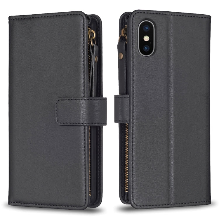 Custodia portafoglio in pelle per iPhone compatibili