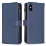 Custodia portafoglio in pelle per iPhone compatibili