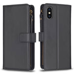 Custodia portafoglio in pelle per iPhone compatibili