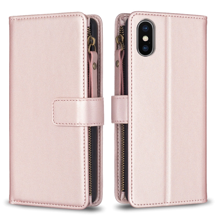 Custodia portafoglio in pelle per iPhone compatibili