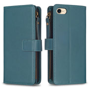 Custodia in pelle per iPhone con portafoglio