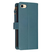 Custodia in pelle per iPhone con portafoglio