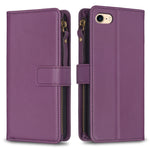 Custodia portafoglio in pelle per iPhone compatibili